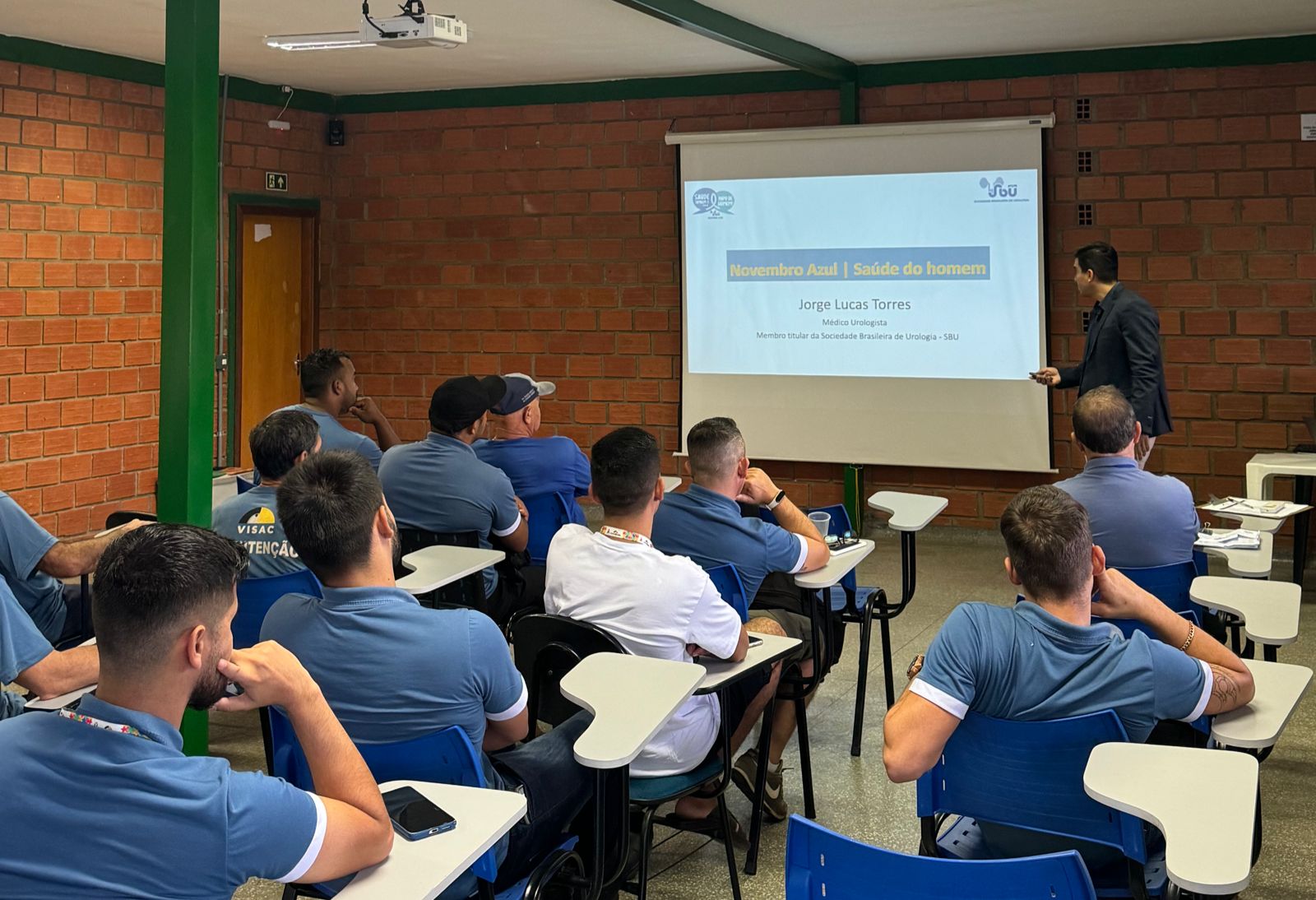 Saúde também é papo de homem é tema de palestras na VISAC